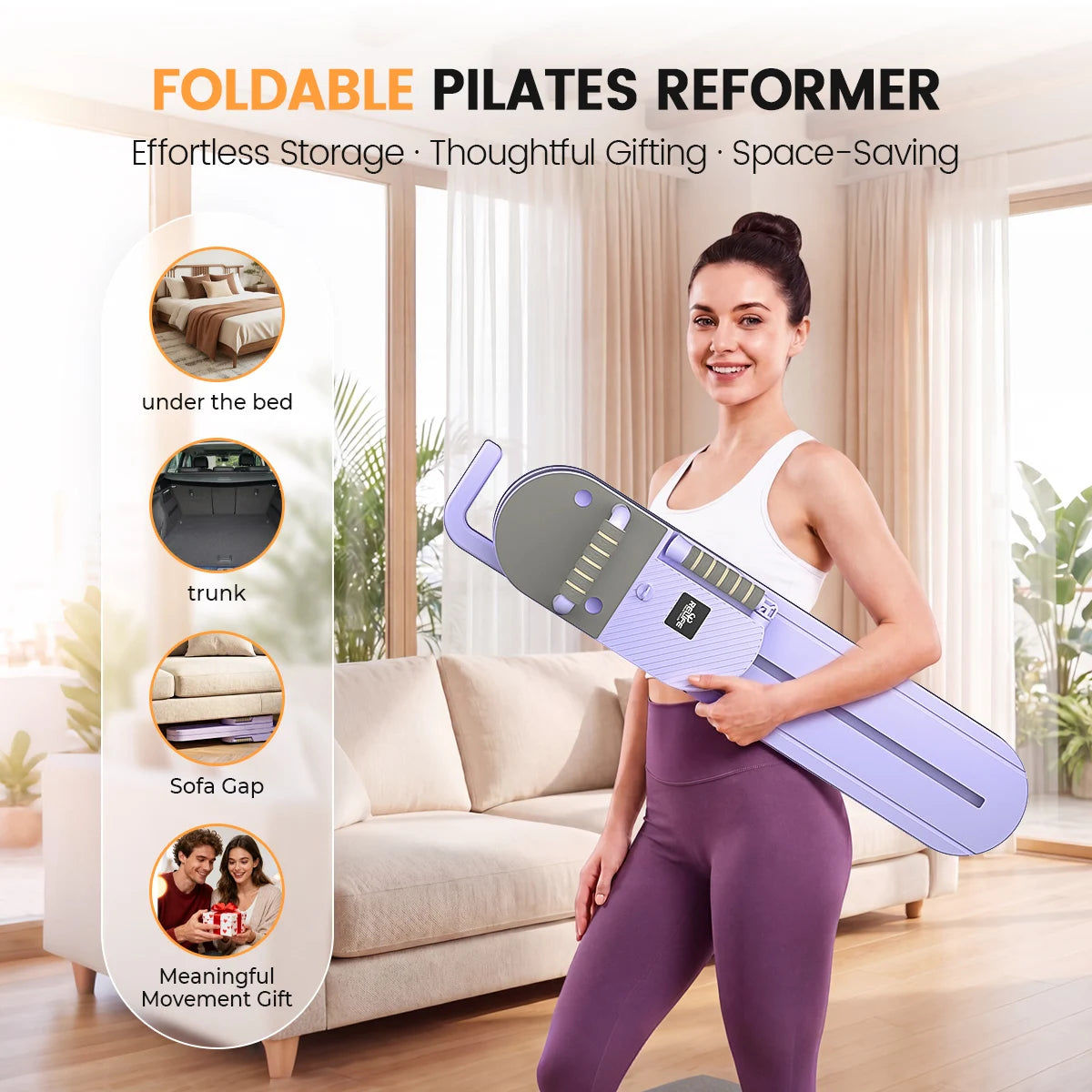 Adjustable Split Pilates Board 5 In 1 Full Body Trainer