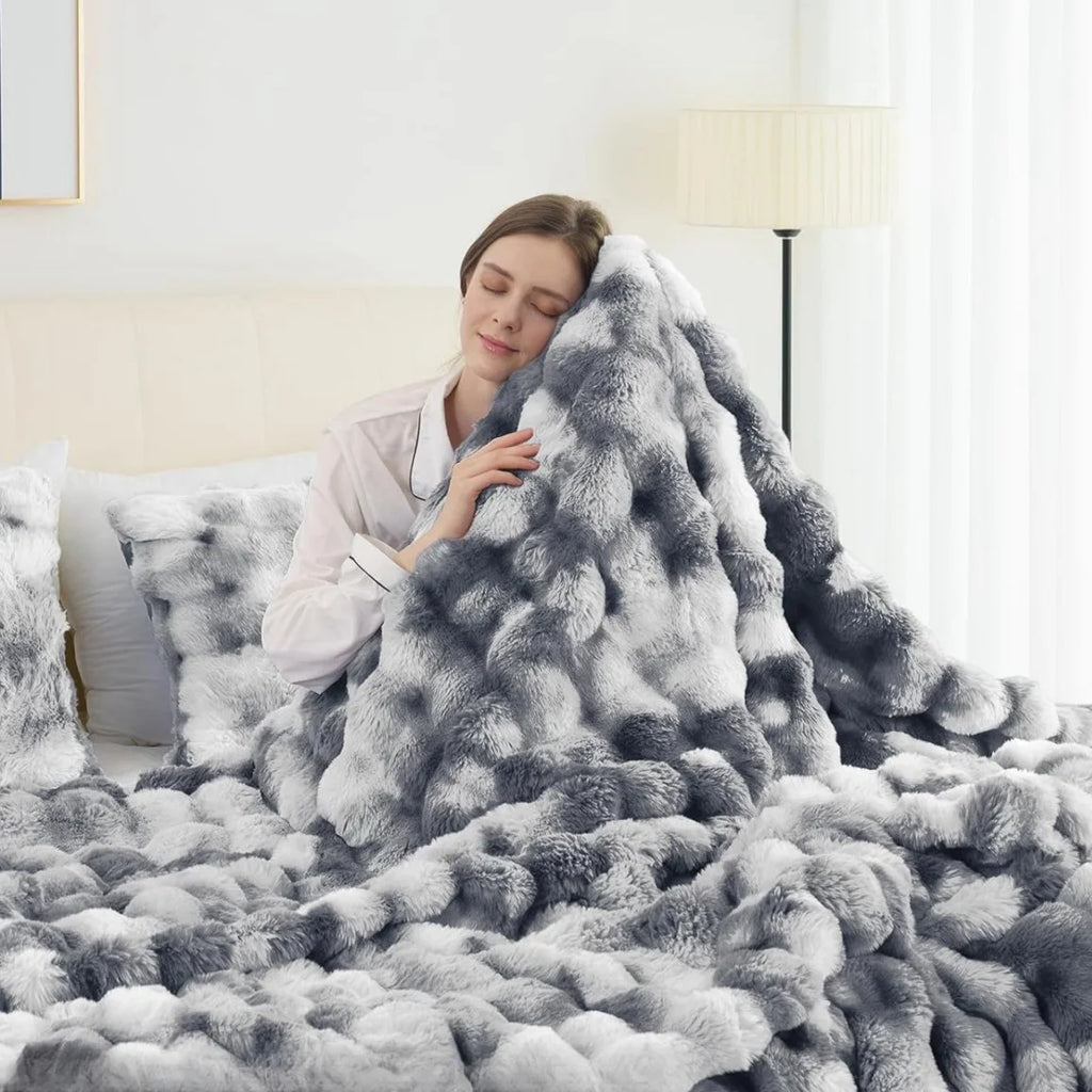 Rabbit Fleece Blanket