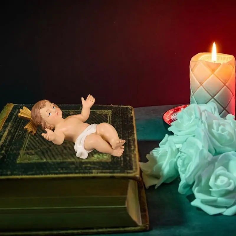 Baby Jesus Doll Statue