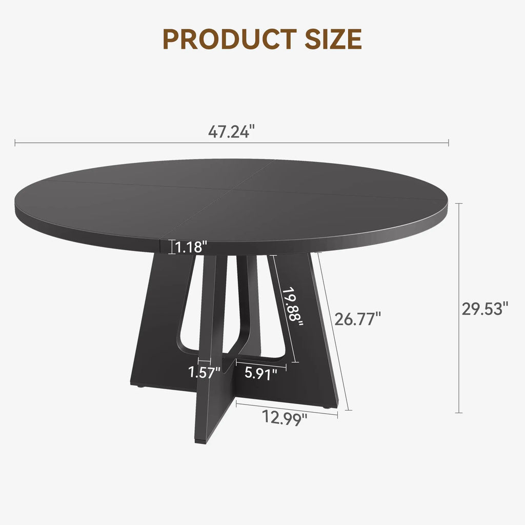 Round Dining Table For 6