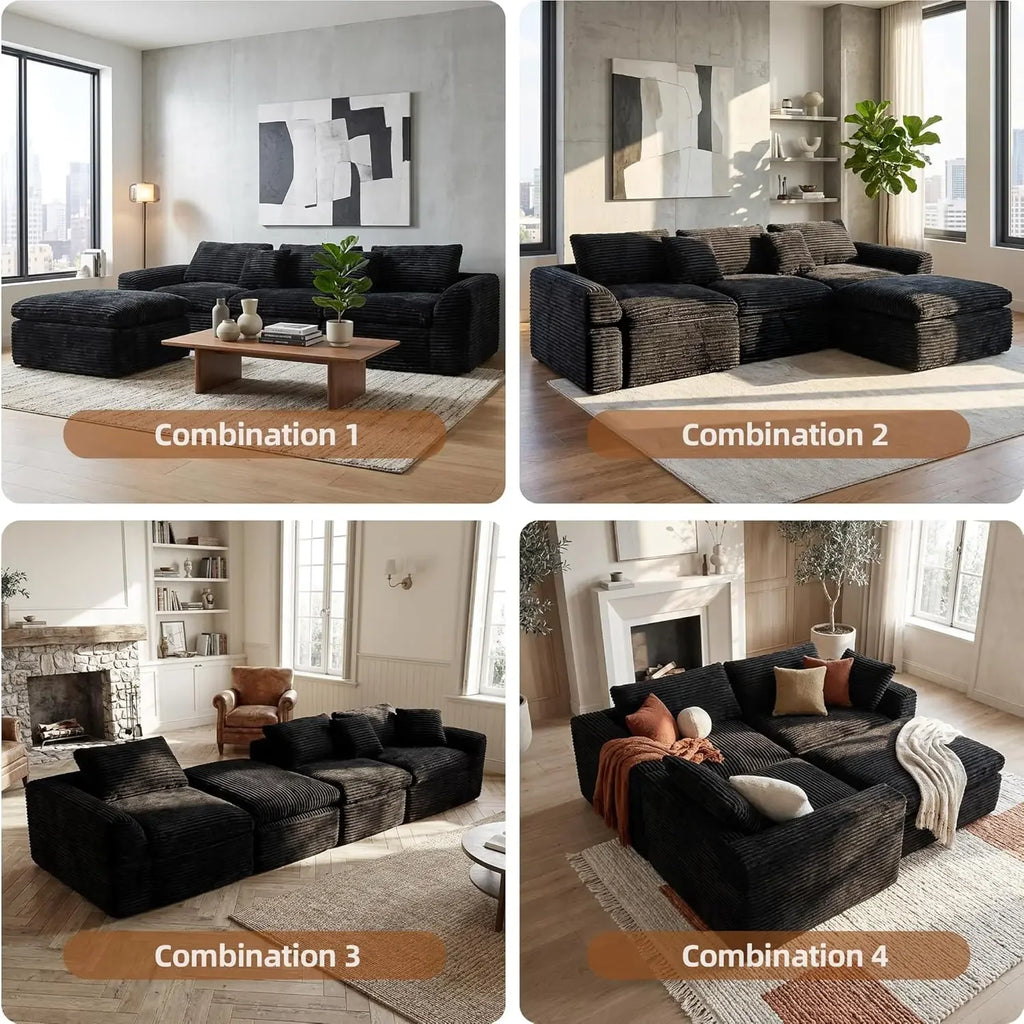 L-Shaped Sectional Sofa