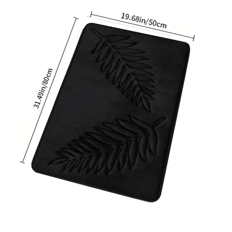 3 Piece Bathroom Memory Foam Mat