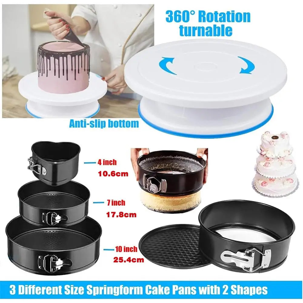 390-Piece Silicone Bakeware Set