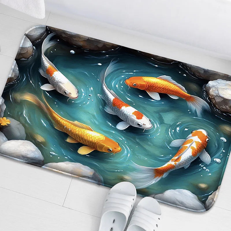 anti slip shower floor mat