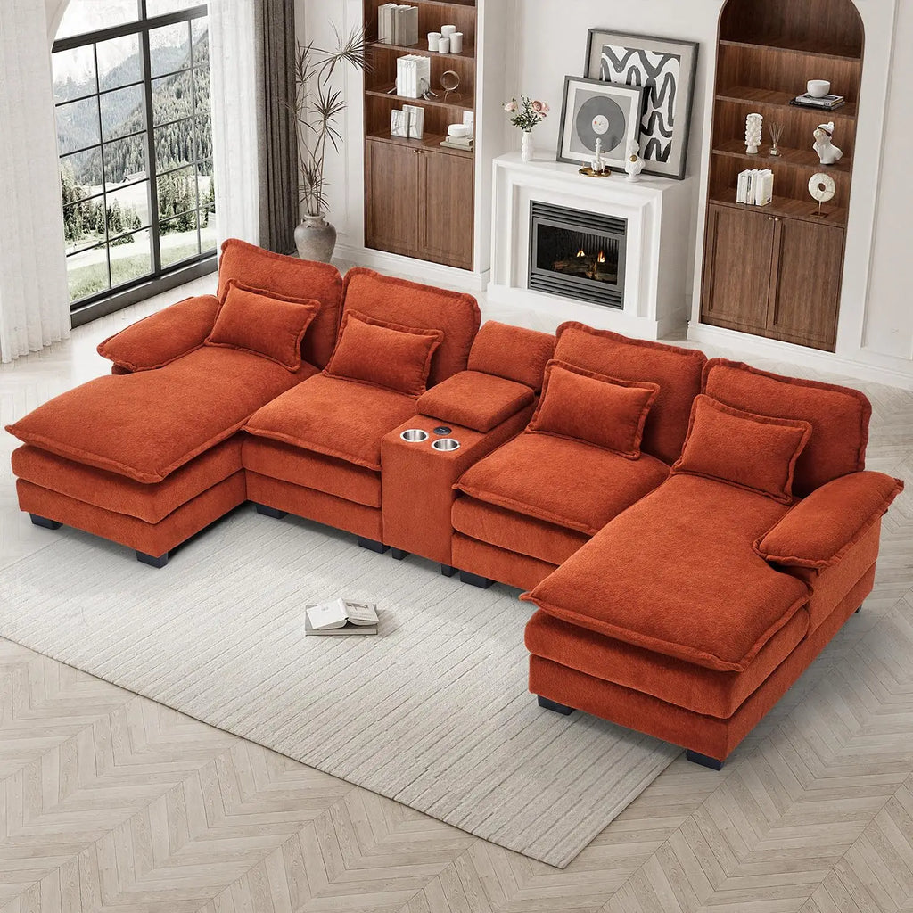 U Shaped Modular Sectional Sofa