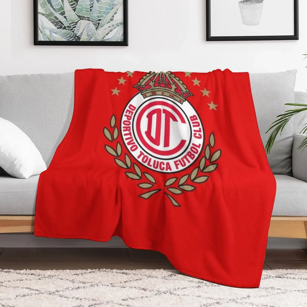 Toluca football Throw Blanket