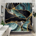 Fabric Washable Shower Curtain
