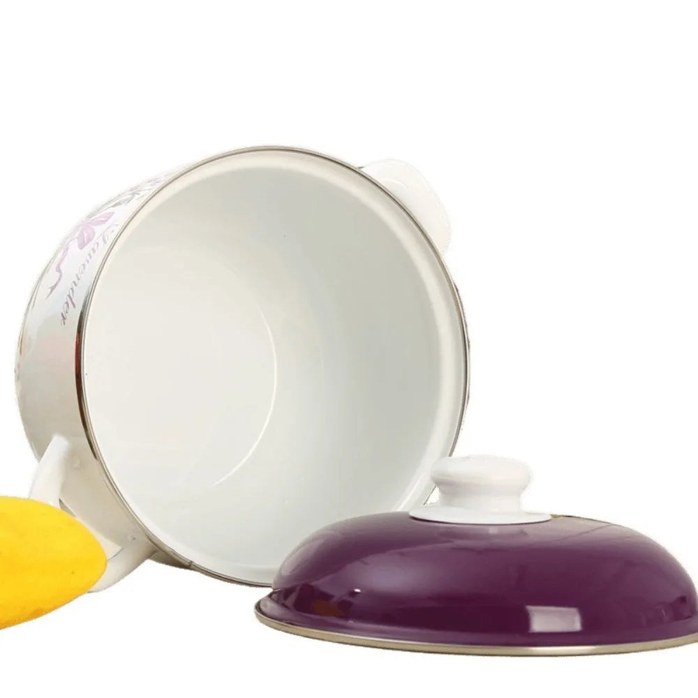 Heat Resistant Big Chubby Stew Soup Pot