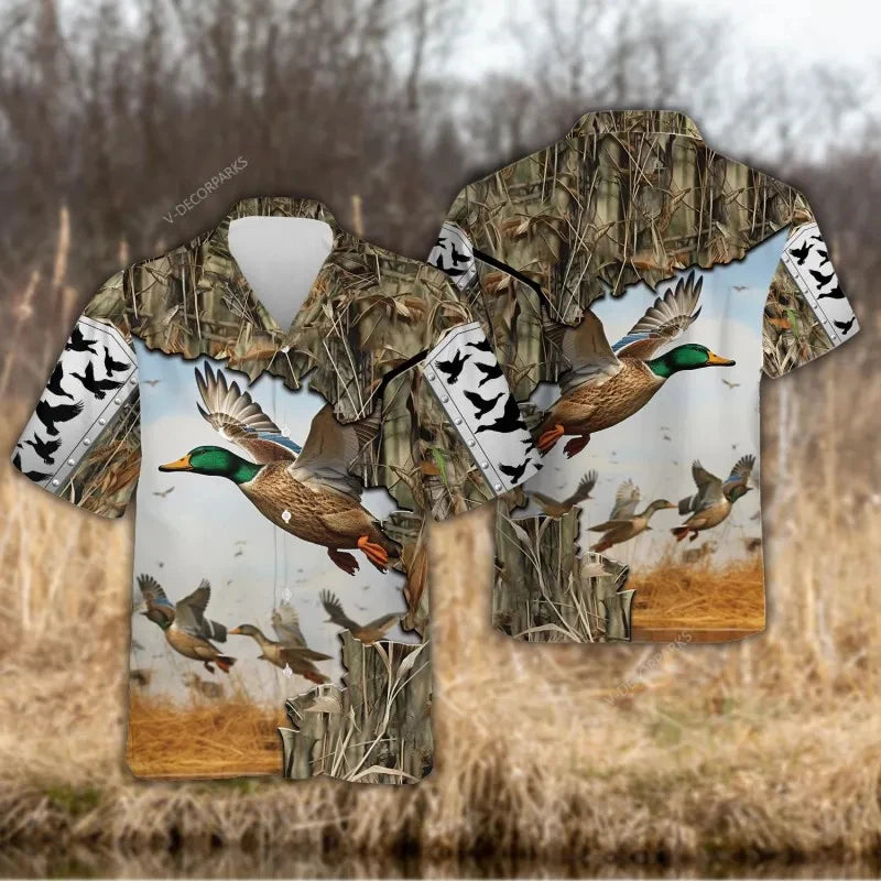 Hunting Duck Camouflage Shirts