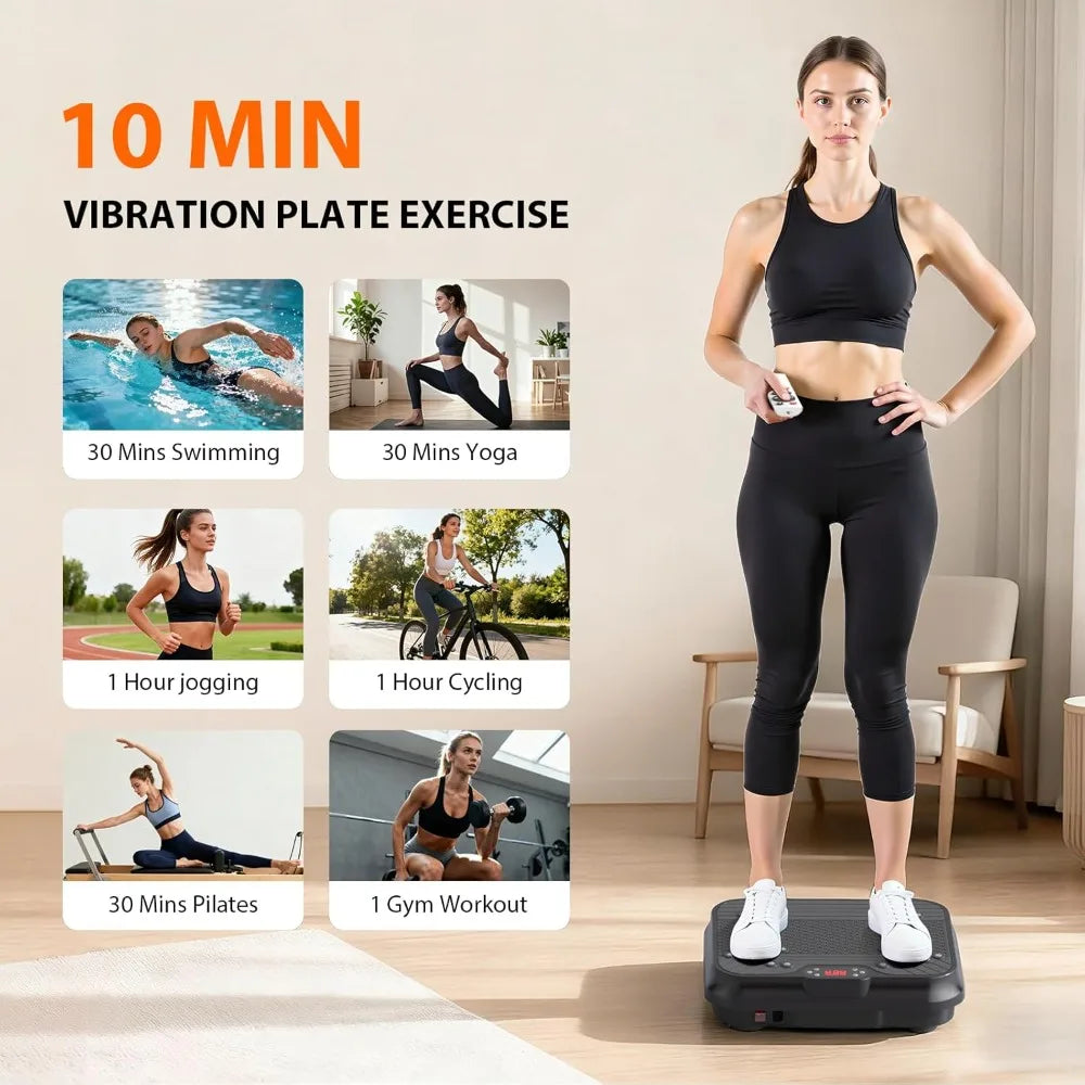 Vibration Plate Exercise Machine