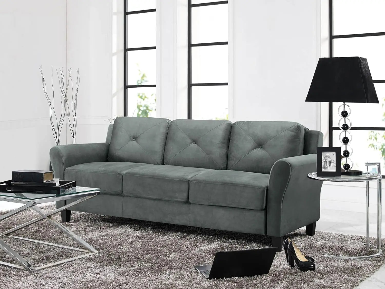 Grey Harrington Sofa for Modern Living room