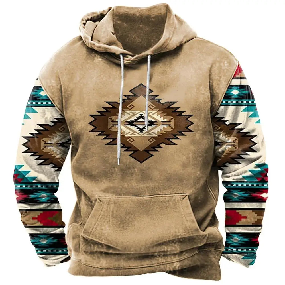 Vintage Tribal Style Hoodies