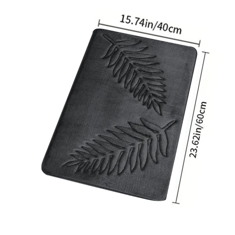 3 Piece Bathroom Memory Foam Mat