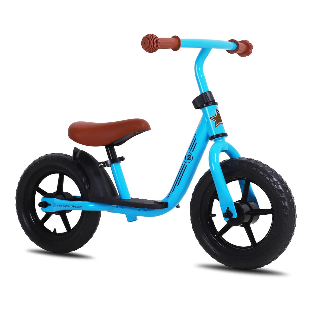 JOYSTAR 10"/12" Toddler Balance Bike for Girls & Boys, with Footrest & Adjustable Seat