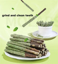 6pcs Natural Matatabi Cat Stick Mint Caught Bite Excited Rods Silvervine