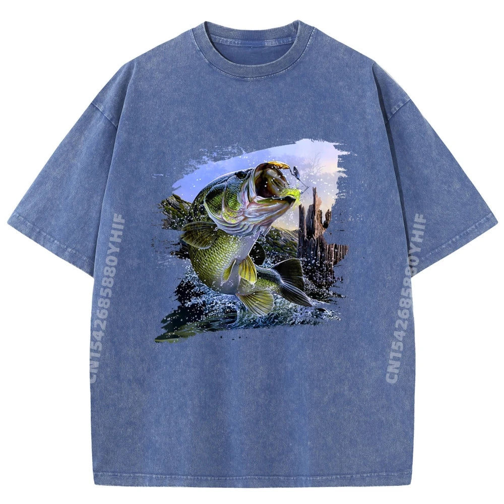 Mens fishing t-shirt