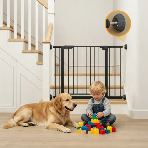 Baby Gate with Cat Door