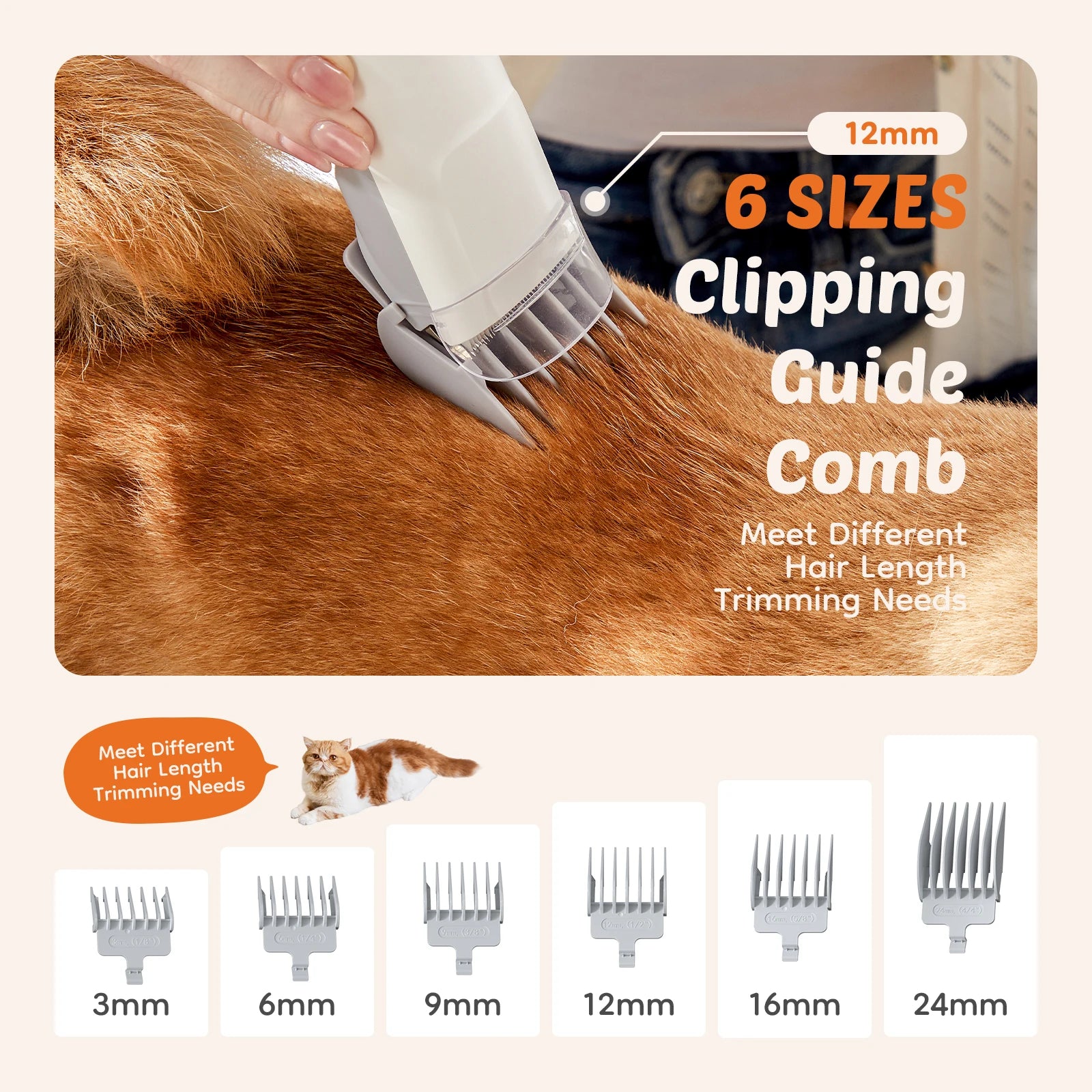 Professional Pet Grooming Vacuum Kit 3 Suction Modes and 5 Groomer Tools