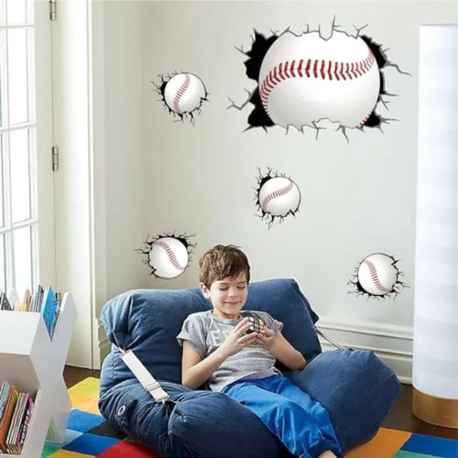 Large Wall Stickers 3D Wall Decals Peel and Stick Big Theme Wall Decals Wall Stickers