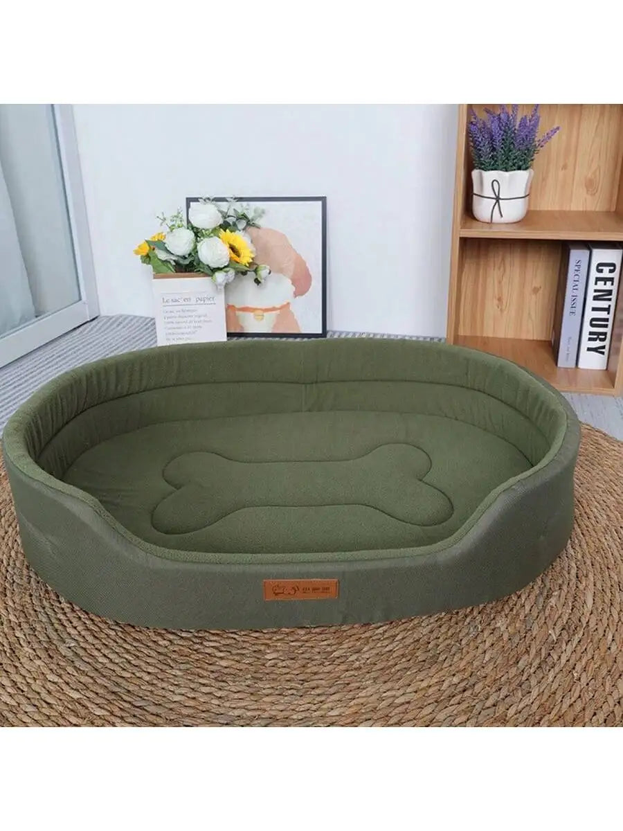 1pc Removable & Washable Pet Bed, Suitable For All Seasons,