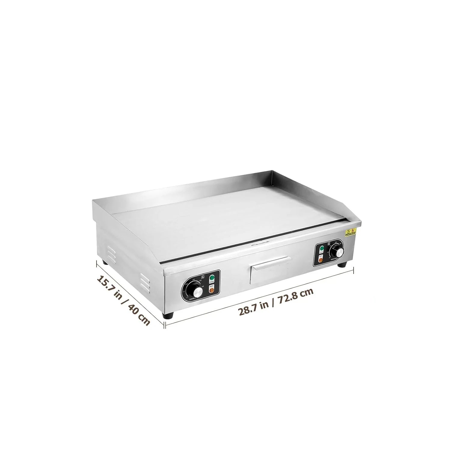 300W Non-Stick Electric Grill Plate