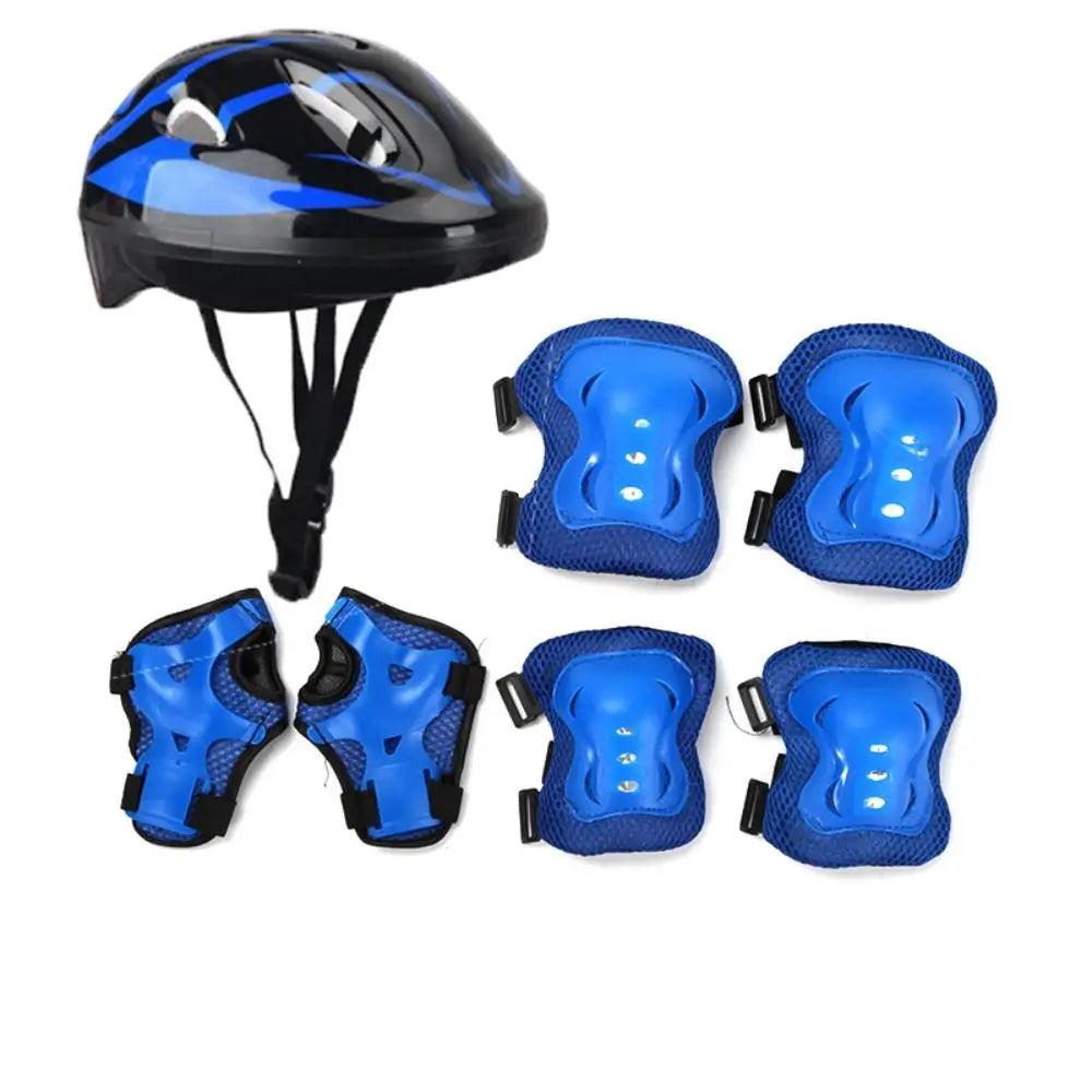 Girls from age 4-12 Helmet with Protective Gear