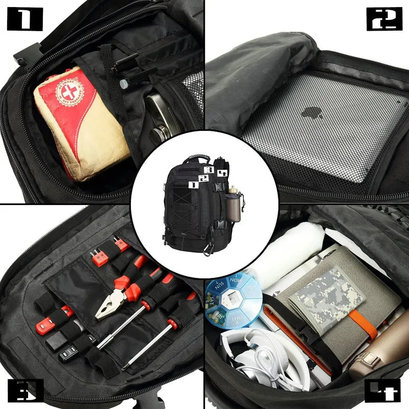 Outdoor Travel Military Hiking Backpack