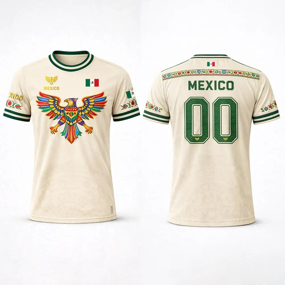 Mexican Flag Football T-shirt