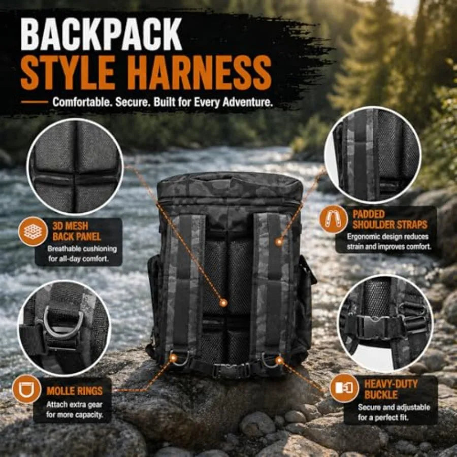 Fishing Bucket Organizer for 5 Gallon Bucket