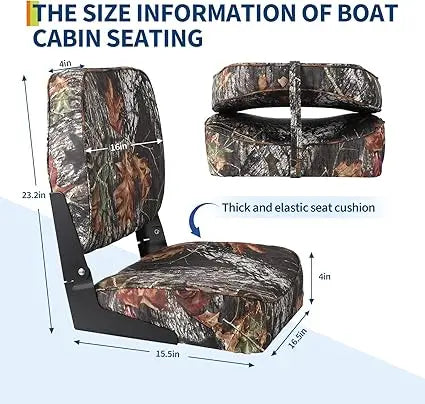 2 Pack Fishing Boat Chair