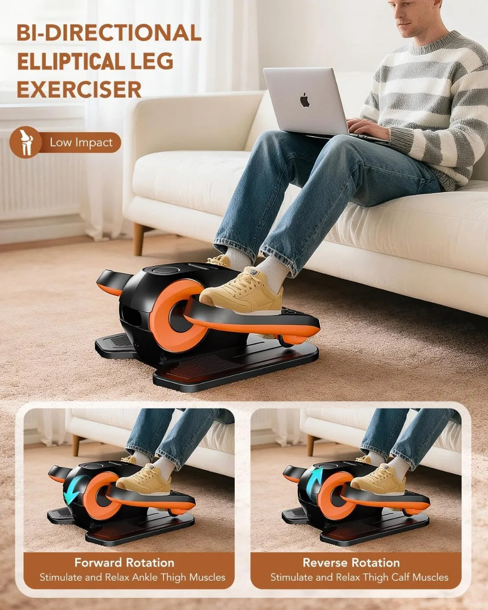 Under Desk Electric Leg Exerciser