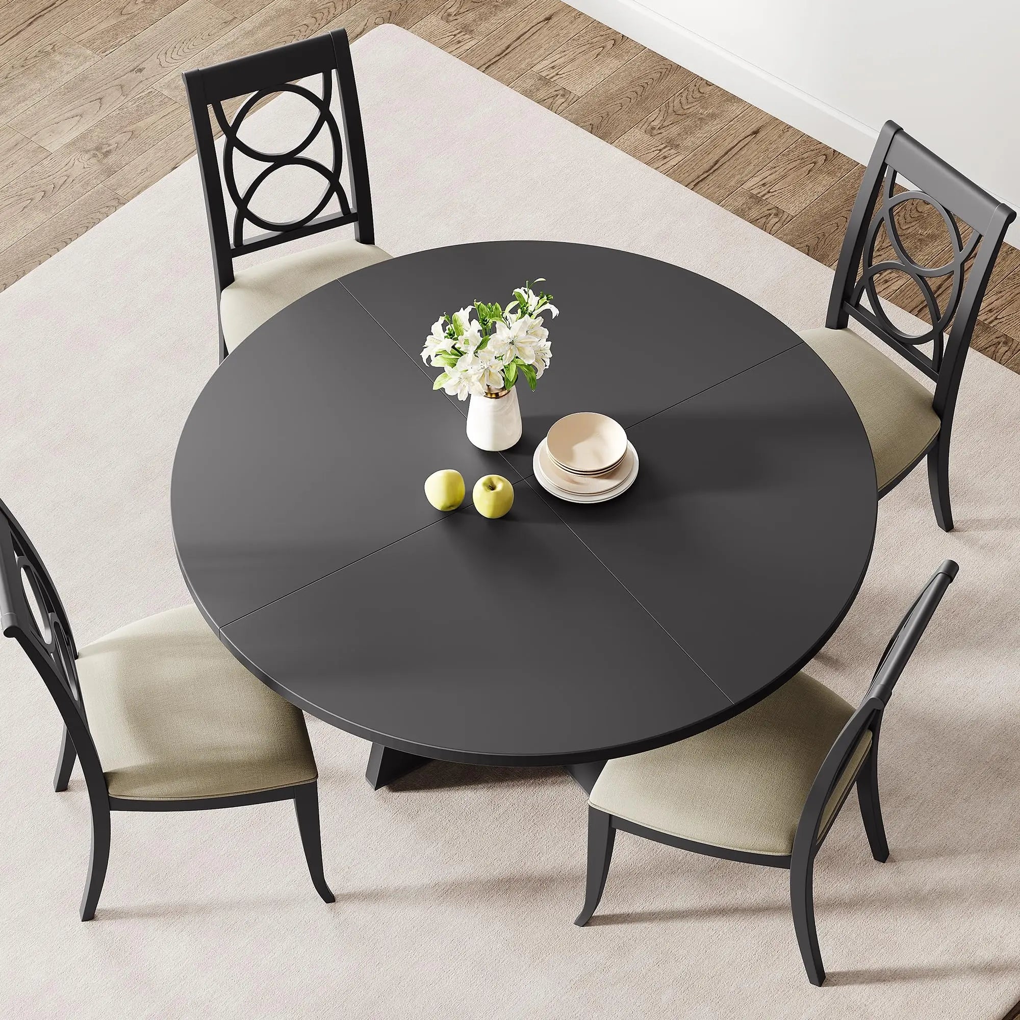 Round Dining Table For 6