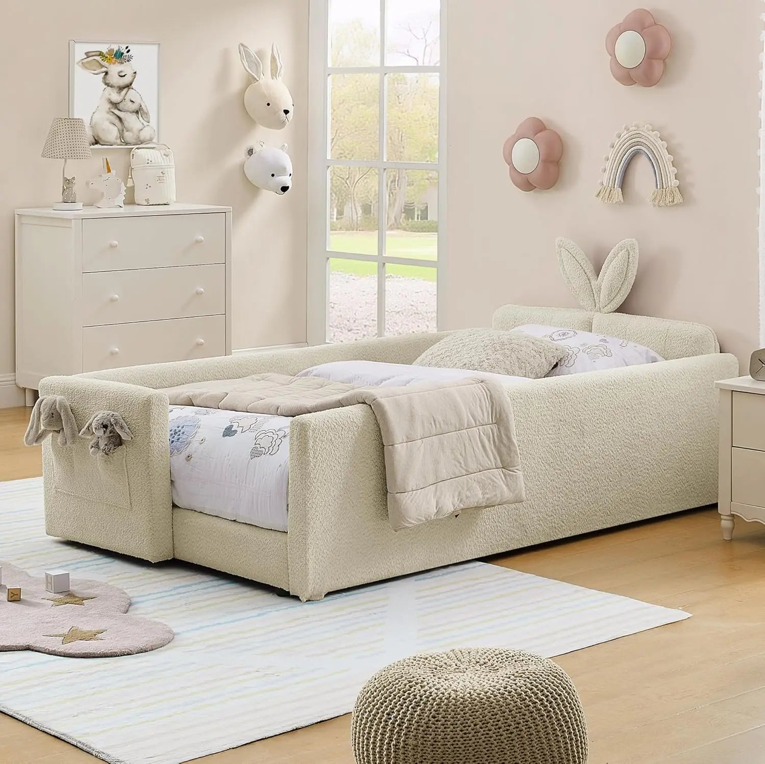 Rabbit Ear Headboard kids' bed