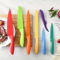 7Pcs Professional Colorful Kitchen Knife Set