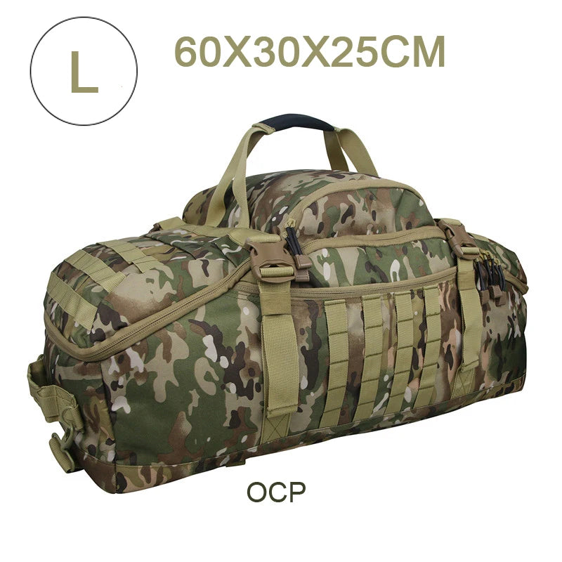 Large Duffel Hiking and Camping Travel Bags
