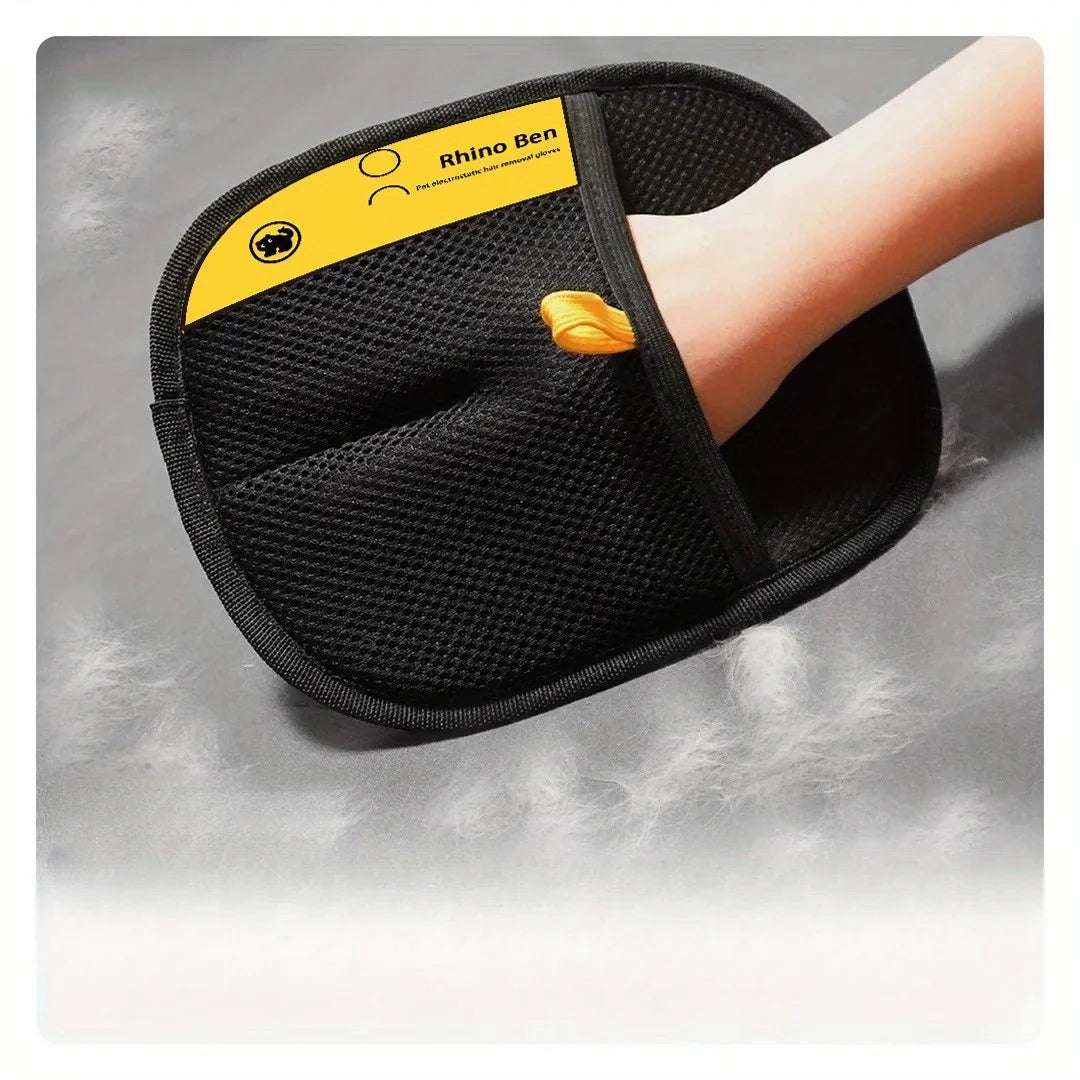 Pet Double sided Hair Removal Gloves