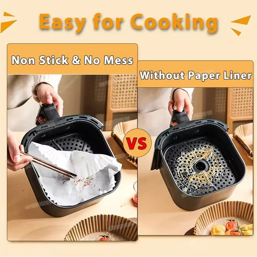 50/100Pcs Air Fryer Disposable Paper Non-Stick Paper Liners