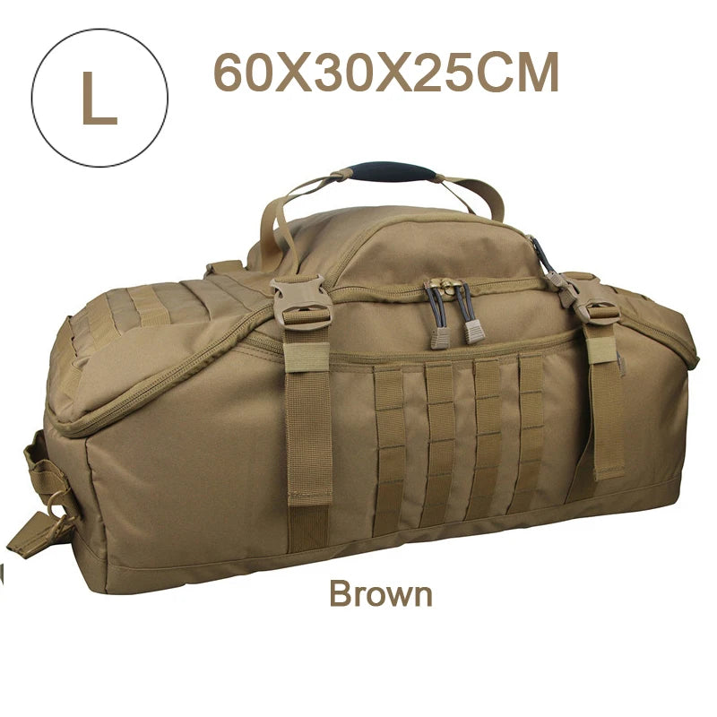 Large Duffel Hiking and Camping Travel Bags