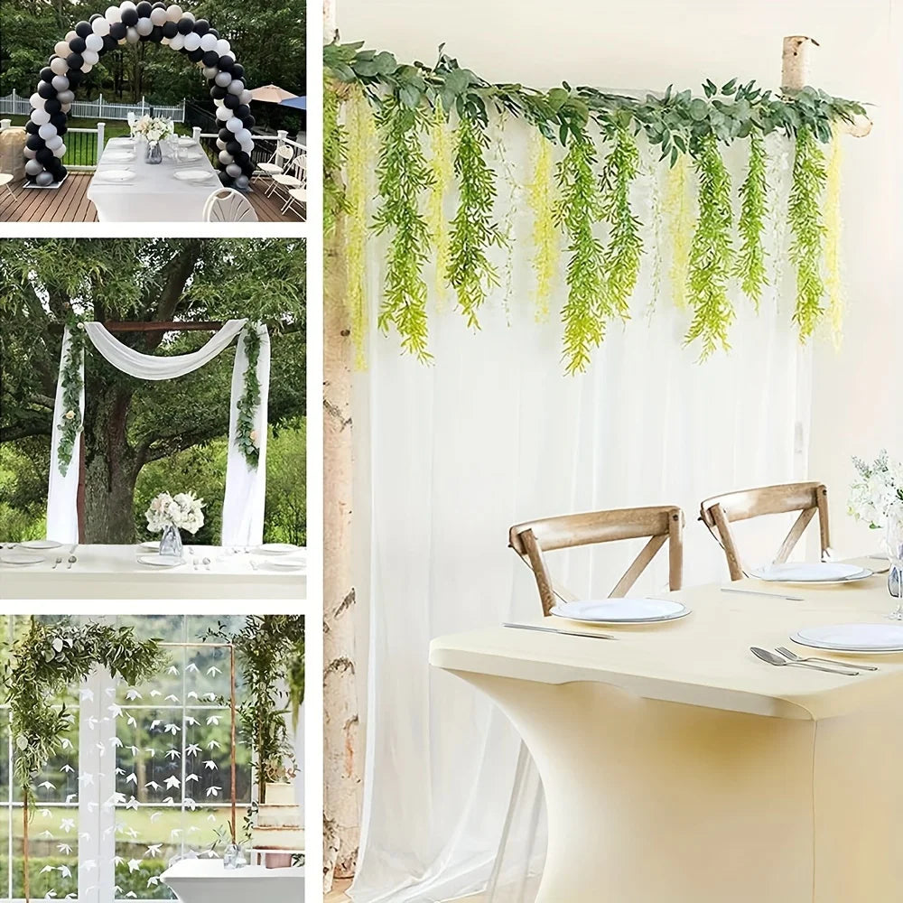 6PCS Elegant and Durable Elastic Table Cloth
