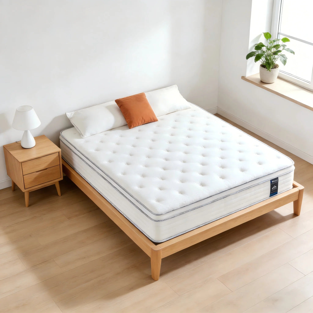 Queen\King Full Size Mattress,12 Inch Hybrid Mattress in a Box with Pocket Spring