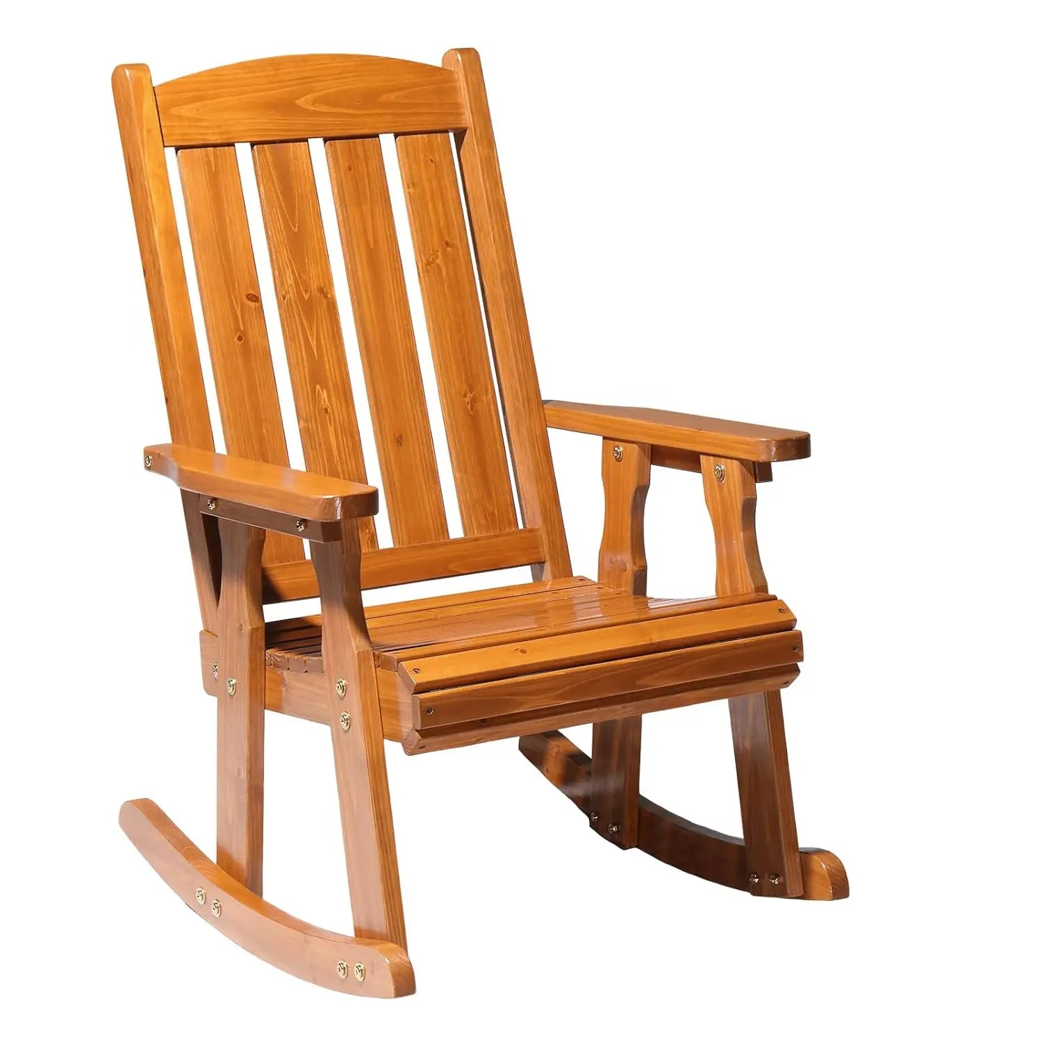 Outdoor Heavy Duty Wooden Rocking Chair