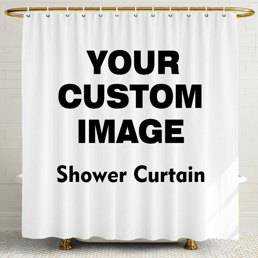 personalize Shower Curtain