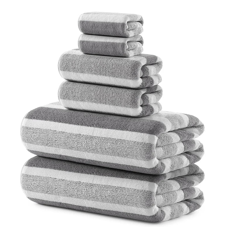 Soft Bath Towels Set