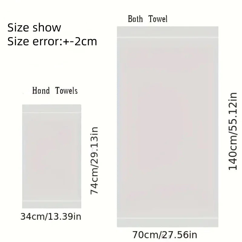 Thick Bathroom Towels