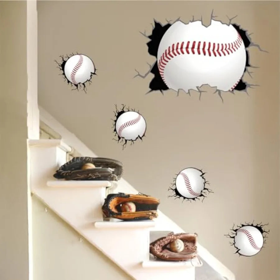 Large Wall Stickers 3D Wall Decals Peel and Stick Big Theme Wall Decals Wall Stickers