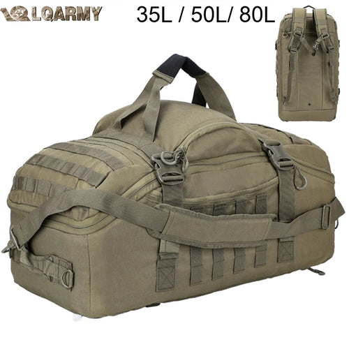 45L Tactical Backpack for Men, Waterproof Molle Sport Gym Bag, Military Camping & Travel Backpack