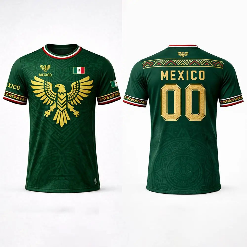 Mexican Flag Football T-shirt