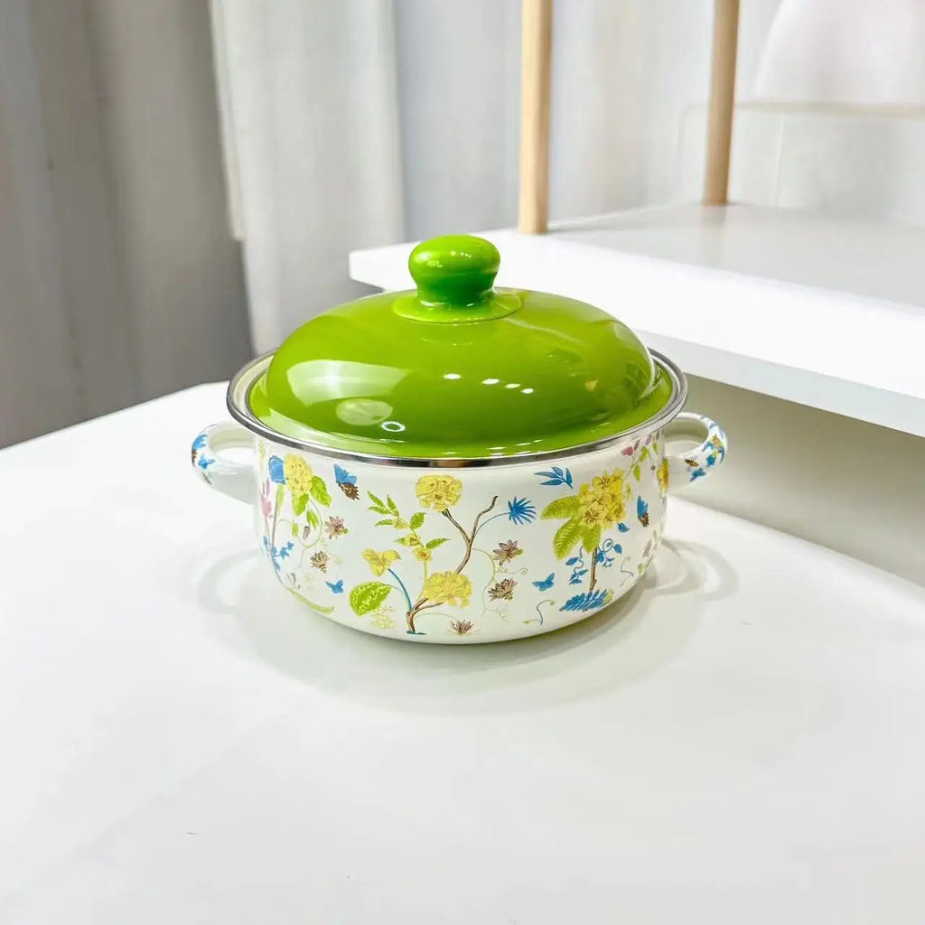Enamel Household Cookware Soup Pot