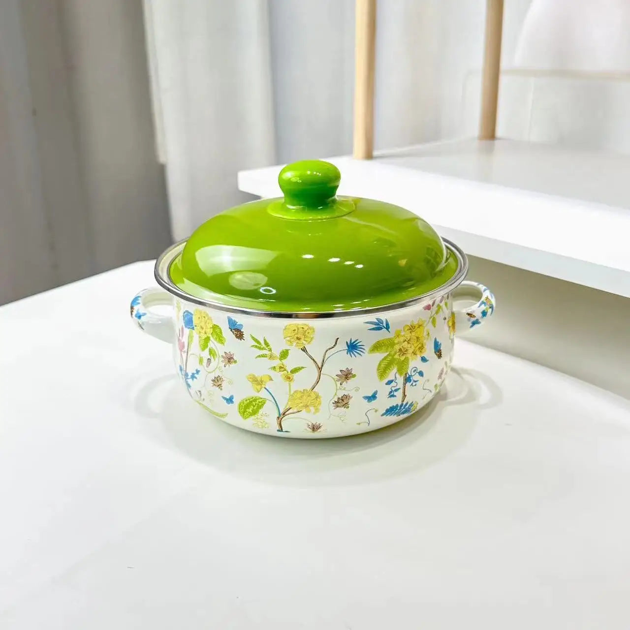 Enamel Household Cookware Soup Pot