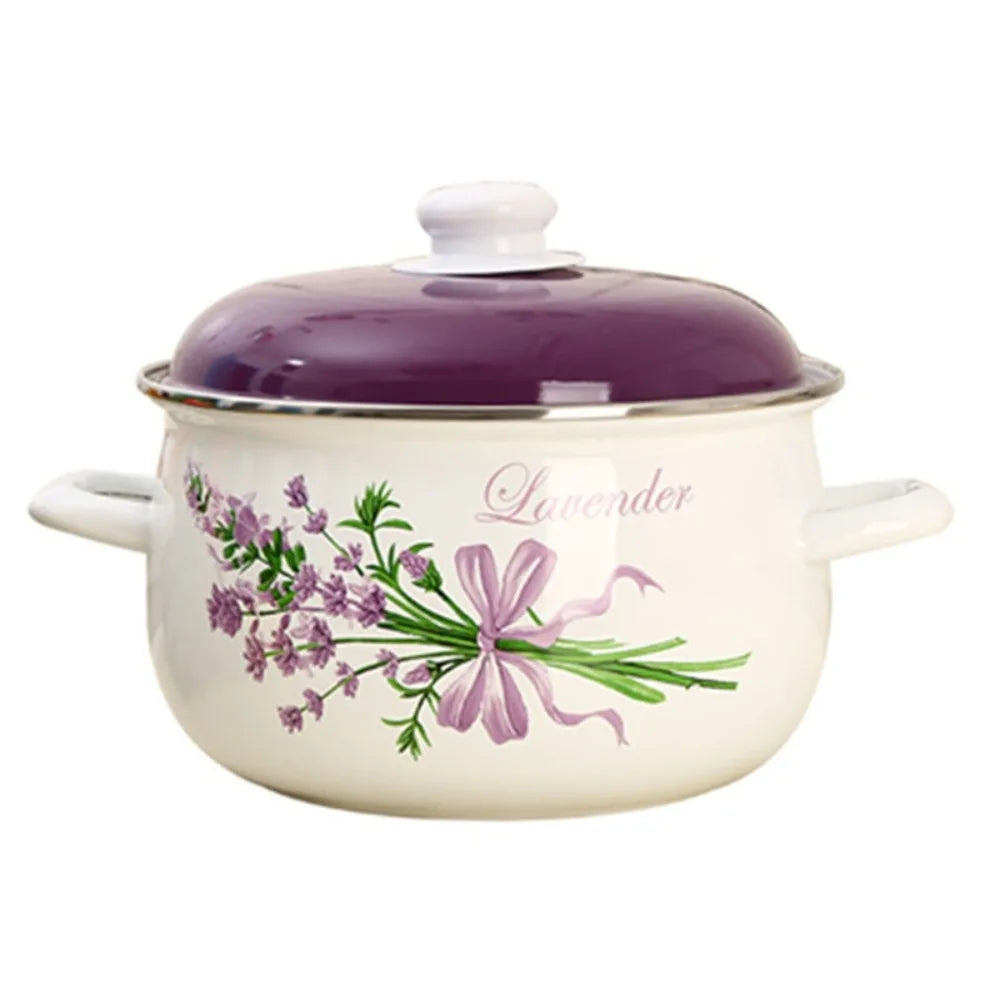 Heat Resistant Big Chubby Stew Soup Pot